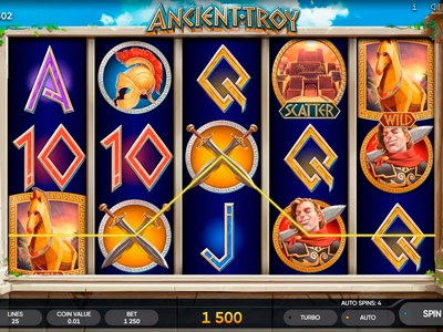 Слот Ancient Troy от Endorphina