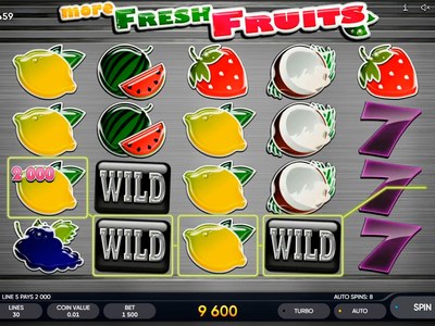 Игровой автомат More Fresh Fruits от Endorphina