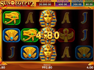 Видеослот Sun Of Egypt 2 от 3 Oaks Gaming